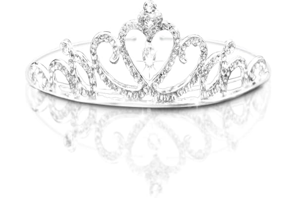 Couronne de Mariage pour Mariée - Diadème de Princesse en Strass pour Femme - Accessoires de Cheveux Faits à la Main - Couronne Diadème-S1