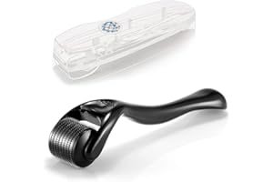 NXPUXP Bartroller 0.5mm,Professioneller Microneedling Roller Für Bart,Mikronadelroller mit 540 Titannadeln,Geeignet für Kopfhaar,Gesicht und Körper