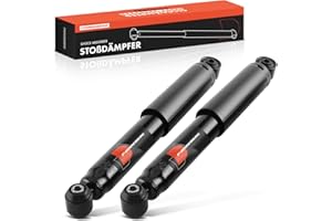 Frankberg 2x Shock Absorber Strut Rear Left Right 469mm Gas pressure Compatible with Qubo 225 Nemo Estate Bipper Tepee Fiorino Box/MPV Replace# 51830534,349145