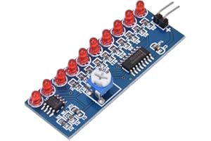 Fafeicy 2 pezzi NE555 + CD4017 LED Chaser Water Flowing Light Module, circuito elettronico kit fai da te, Componenti Elettronici