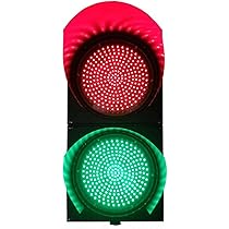 LED Ampel Rot/Grün - Sprachaktiviert Mit Tastensteuerung Für Verkehr & Sicherheit