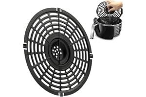 YIMINI Griglia Friggitrice Ad Aria 22 Cm, Griglia Di Ricambio Da 22cm, Griglia Per Friggitrice Griglia, Griglia 22cm Friggitrice, per Friggitrici, Griglie, Antiaderente 22cm