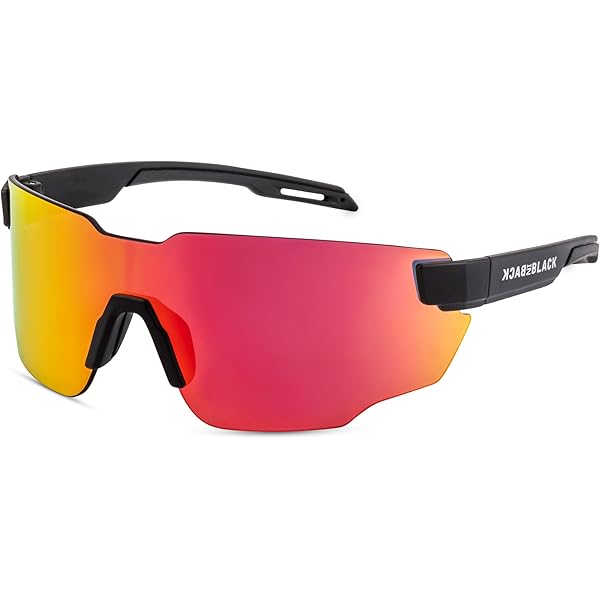 Balinco Sportsonnenbrille Mit Alu-Rahmen - Polarisiert & UV400 - Ideal Für Radsport & Outdoor