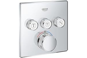 GROHE Miscelatore Termostatico a 3 Vie, Cromo 29126000