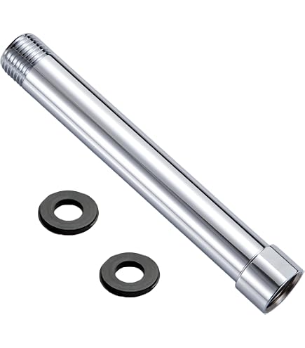 Hapivida Tubo Di Prolunga Per Soffione Doccia G 1/2 "in Acciaio - 12