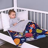 LULANDO Babydecke Kuscheldecke Krabbeldecke (80x100 cm). Super weich und flauschig. Kuschelige Lieblingsdecke für Ihr Baby.