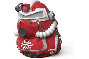 TUBBZ Boxed Edition Nuka Cola T-51 Collectable Vinyl Rubber Duck Figure - Official Fallout Merchandise - Thriller TV & Video Games