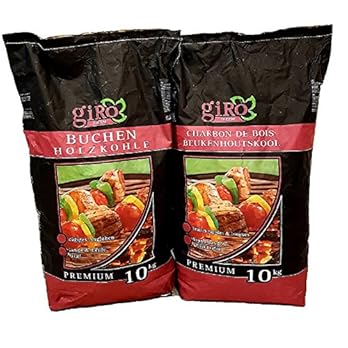 Grillholzkohle Buche Giro 2x10kg