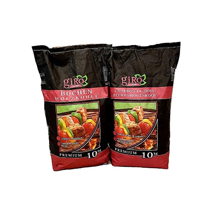 Grillholzkohle Buche Giro 2x10kg