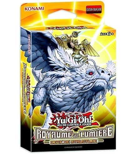 YU-GI-OH! DECK DE Structure Dragon Blanc : La Destinée Blanche aux