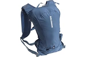 Salomon Agile 6 Chaleco de Hidratación Trail Running Senderismo Trail Running Senderismo MTB Unisexo, Comodidad dinámica, Acceso rápido, Versatilidad
