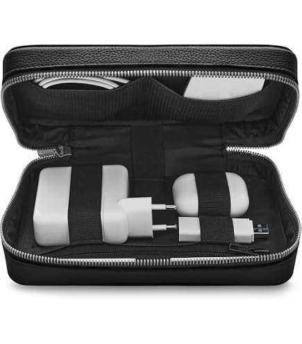 Woolnut Leder Hülle Case für AirPods Pro 2. Gen - Schwarz: Amazon