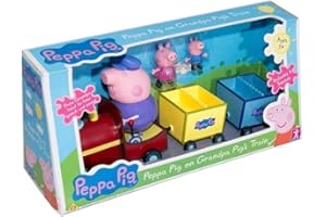 CHARACTER OPTIONS Peppa Pig sur Grandpa Cochons train