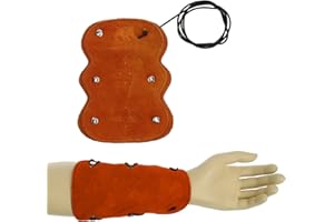 ‎ELTORO elToro Wild Colorz Traditional - Armschutz, Robustes hochwertiges Wildleder, attraktive Farben, Schutz des Unterarms, Rechtshand, Linkshand, Beidhändig