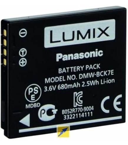 Accu voor Panasonic Type CGR-S602E, 7,2V, Li-Ion