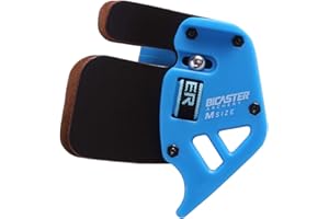 Bicaster Protège-doigt droit en cuir véritable pour tir à l'arc