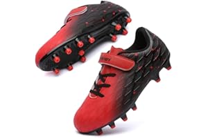 Hanani Fußballschuhe Kinder FG/AG Fussballschuhe Footballschuhe Jungen Mädchen Kids Kunstrasen Trainingsschuhe Soccer Schuhe Sportschueh Teens draußen Hallenfußball Indoor Outdoor Unisex