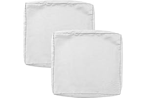 JORTUIO Housse De Coussin Exterieur Impermeable pour Salon De Jardin, Lots De 2/4 Housse Assise Salon De Jardin avec Fermeture Éclair, Amovibles pour Intérieur Et Extérieur, Terrasse(Color12,55x45x10cm2pcs)