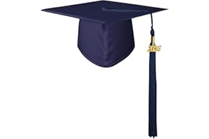 GraduatePro Doktorhut 2026 Abschluss Hut Bachelor Master Abitur Uni Akademiker Schuluniformen Studentenhut Studienabschluss Kappe Hüte 12 Farbe