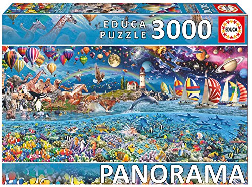 Preisvergleich Produktbild Educa 17132.0 3000 Life (Fragment) ´Panorama´, Multicolour