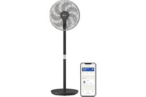 ‎PHILIPS Philips Smart Standventilator Serie 3000. Starke & extrem leise SilentWings-Technologie. 19 dB. 2-in-1-Tisch- & Standventilator. Neig- & drehbar. App-Steuerung. 12-St.-Timer. Schwarz (CX3550/01)