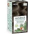 NEVA Naturalis Permanent Hair Dye Set, Vegan,100% Gray Coverage, Organic, No Harmful Chemicals, GMO-Free, Long-Lasting Shine - INTENSE ASH BLONDE - 7.11