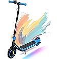EVERCROSS E6 Electric Scooter for Kids, 7" Lightweight E-Scooter for Ages 6-12, Electric Scooter with A Range of Up to 15 km and 7-Color Lights, 3 Speed Modes (8, 12, 16 km/h)