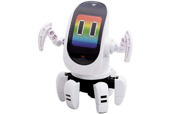 Silverlit - Ycoo Octobot - Calamar programmable télécommandé avec rotations à 360 degrés – Effets sonores et Lumineux – Encouragez la créativité et l’Esprit logique - À partir de 5 Ans