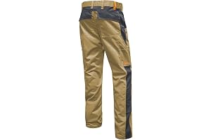 Beige-grigio / Canvas Senza Stretch