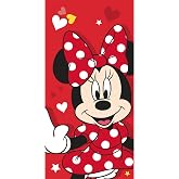 Jerry Fabrics Disney Minnie Mouse Pink Bath Towel Beach Towel Bath Towel 70 x 140 cm