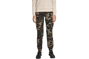 Urban Classics Ladies High Waist Camo Cargo Pants Pantalon Femme