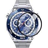 Forzacase Huawei Watch Ultimate 2 ile uyumlu &Ccedil;er&ccedil;eveli Tam Kaplayan 3D Pet Ekran Koruyucu Film - FC016
