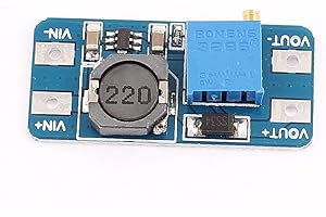 WINWILL 2A MT3608 DC-DC Step Up Poder Aplicar Módulo Módulo Power Booster para Arduino