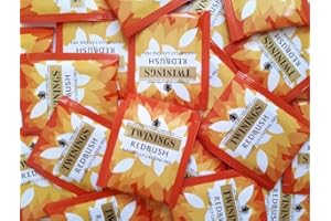 REDBUSH BY TWININGS {UKB} Twinings Redbush (Individually Wrapped) Enveloped Tea, Naturally Caffeine Free (20)