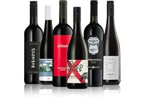 ‎GEILE WEINE GEILE WEINE Weinpaket Rotwein trocken (6 x 0,75) Probierpaket mit Rotweinen von Winzern aus Deutschland, Spanien und Italien