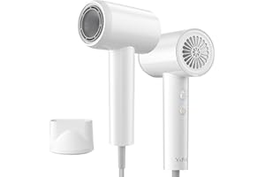 YAPOY Hair Dryer, 200 Million Ionic Blow Dryer, 110,000 RPM Fast Drying, Reduced Frizz, Intelligent Thermo-Control, Low Noise, Lightweight for Adult/Children/Dog, Home/Hotel/RV/Travel