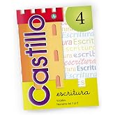 Castillo escritura n&ordm;4. Vocales. N&uacute;meros 1 al 5.