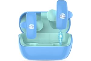 Giveet Kids Wireless Earbuds, Open Ear Headphones for Teens Child Boys, Bluetooth 5.4 Earphones Built-in Mic w/Charging Case, 5g Ultra-Light & Comfortable, Perfect for Home School Travel Sports, Blue