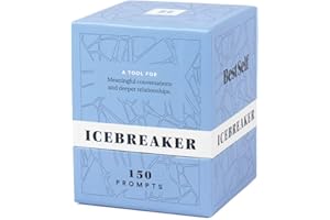 BestSelf Conversation Starter Icebreaker Deck potężne narzędzie do nawiązania i wzmacniania relacji poprzez rozwijanie otwartych, angażujących i znaczących interakcji - 150 wciągających podpowiedzi do rozmów