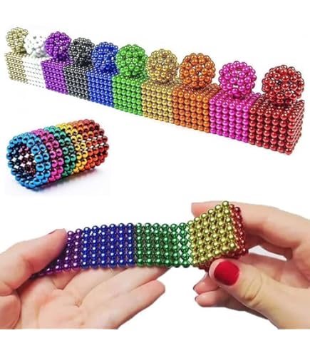 Stacking Magnetic Balls,Magnetic Fidget Balls 216PC Construction Building Blocks,Build Accessories Toys,Finger Toys For Adults And Teenagers Creatively Stacking Magnetics Ball For Office,Home (125pcs