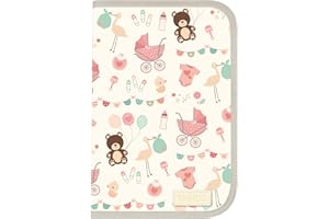 TENDS Portadocumenti per bebè - Portadocumenti per bebè come organizzatore di carte o cartelle mediche e cose per neonati - Cartella per bebè ideale come regali originali per neonati