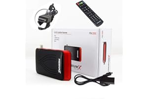 PREMIUMX Premium X Mini HD FTA 220S Digital SAT TV Receiver DVB-S2 HDMI USB FULLHD 1080p HDTV Satelliten-Receiver Empfänger