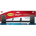 Command Bath Hand Towel Bar, Matte Black - 1 Towel Bar + 4 Water-Resistant Strips – Damage Free Hanging for Towels - Holds up to 1.3 kg