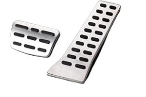 ITDEGNO Pédale Capuchons Repose-pieds Compatible avec Hyundai Tucson Santa Fe Sonata Palisade Kia Optima Sorento Sportage K5 Stinger