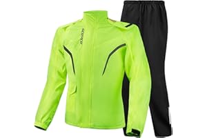 ‎SCOYCO Scoyco Motorrad-Regen-Anzug Reflektierende Arbeits-Regen-Jacke und Hose Herren Damen Alle Sport Bauernhof Fischen Motorradfahren