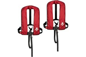 ‎12SKIPPER 12skipper 2er-Set Automatik-Rettungsweste 165N ISO mit Harness