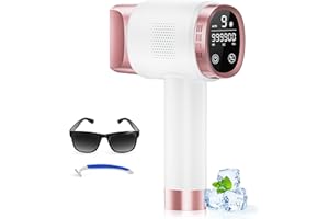 Beauris 21J Ice-Cooling IPL Hair Removal Device, 3-in-1 Laser Hair Removal Device, 9 Energy Levels, IPL Laser Hair Remover for Women Men, Facial Bikini Arm Body Leg Armpit