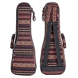 10 mm Polsterung bietet einen großen Schutz für die Ukulele.