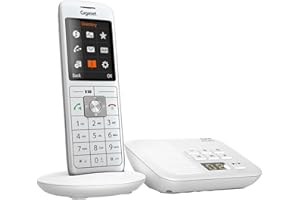 Gigaset CL660A Solo - Téléphone fixe sans fil - Répondeur - Blanc [Version Française]