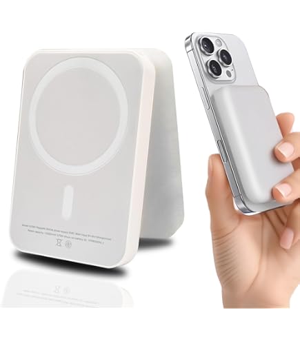 Power Bank Magnetico 5000mAh Magsafe - Ricarica Wireless 22.5W Per IPhone - Foto 2